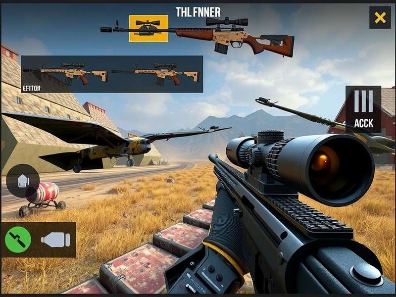 Eagle Eye Sniper Game Screenshot